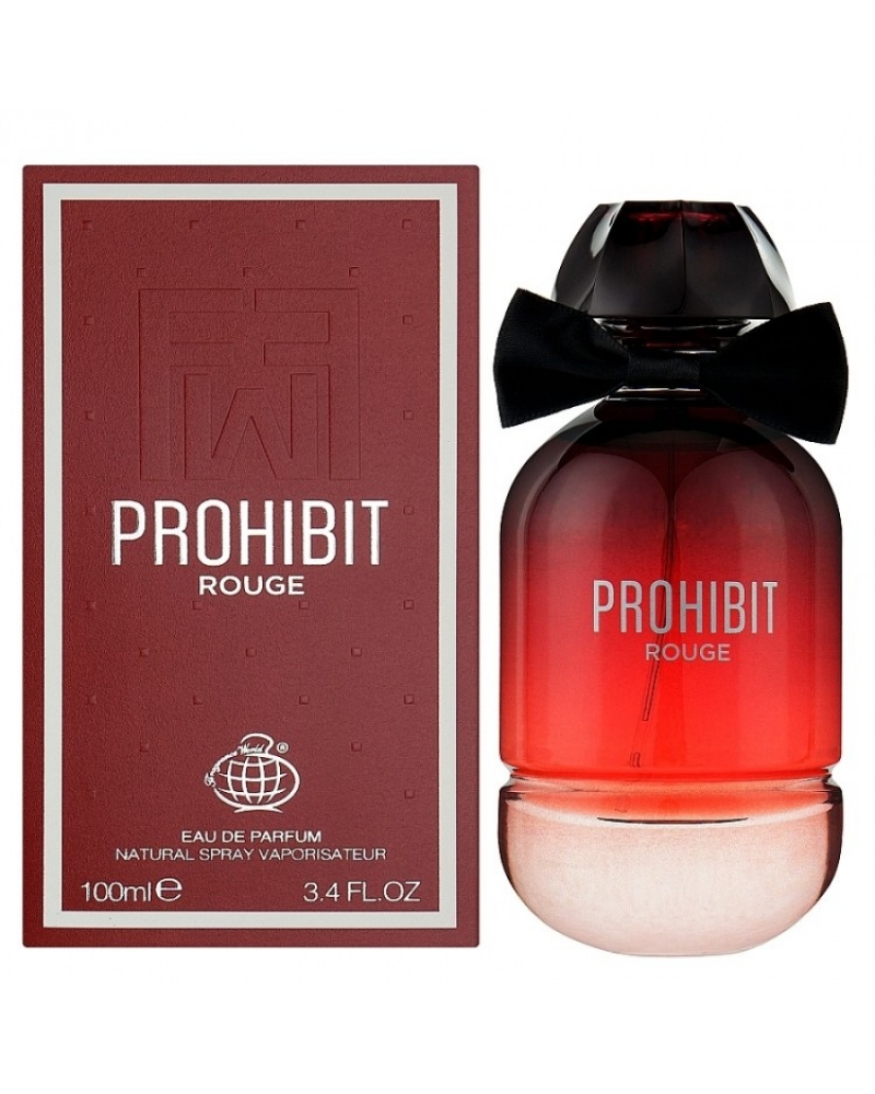 Женская парфюмерная вода Fragrance World Prohibit Rouge ОАЭ